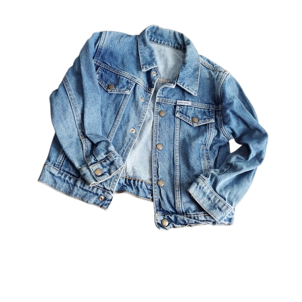 Vintage Guess Girls Jean Jacket Size 6/7